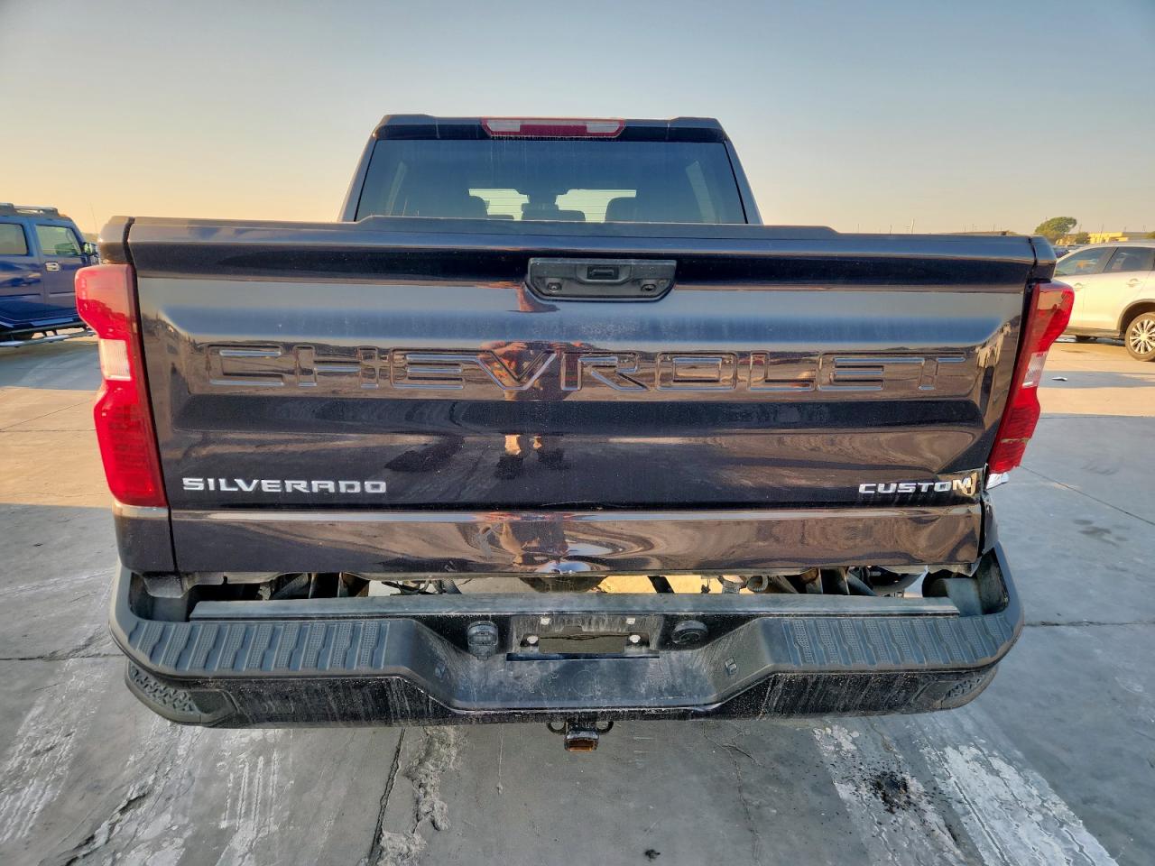 2022 Chevrolet Silverado C1500 Custom VIN: 3GCPABEK5NG637440 Lot: 84292395