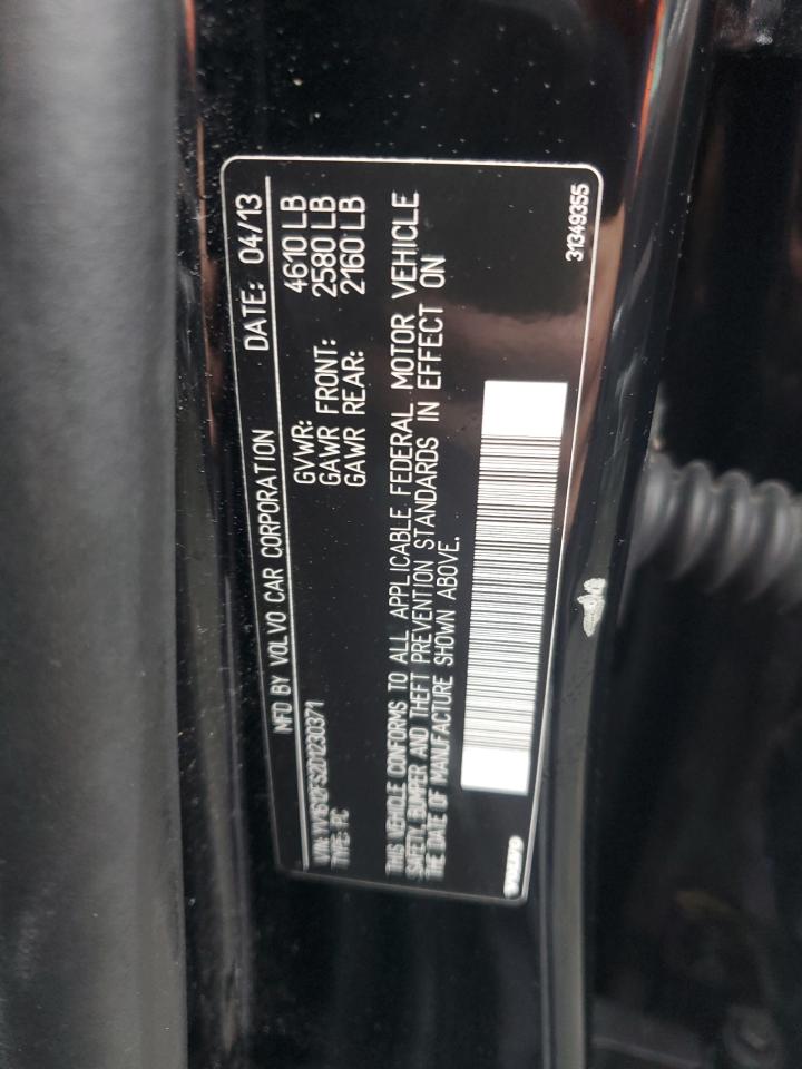 2013 Volvo S60 T5 VIN: YV1612FS2D1230371 Lot: 90659205