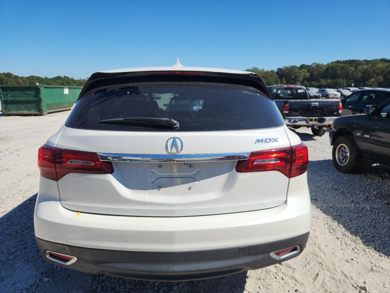 2014 Acura Mdx Technology VIN: 5FRYD3H44EB012692 Lot: 86777635