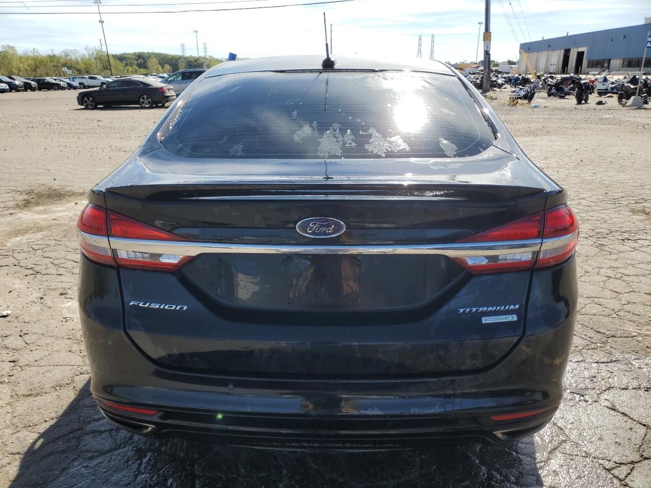 2017 Ford Fusion Titanium VIN: 3FA6P0K96HR205891 Lot: 85099555