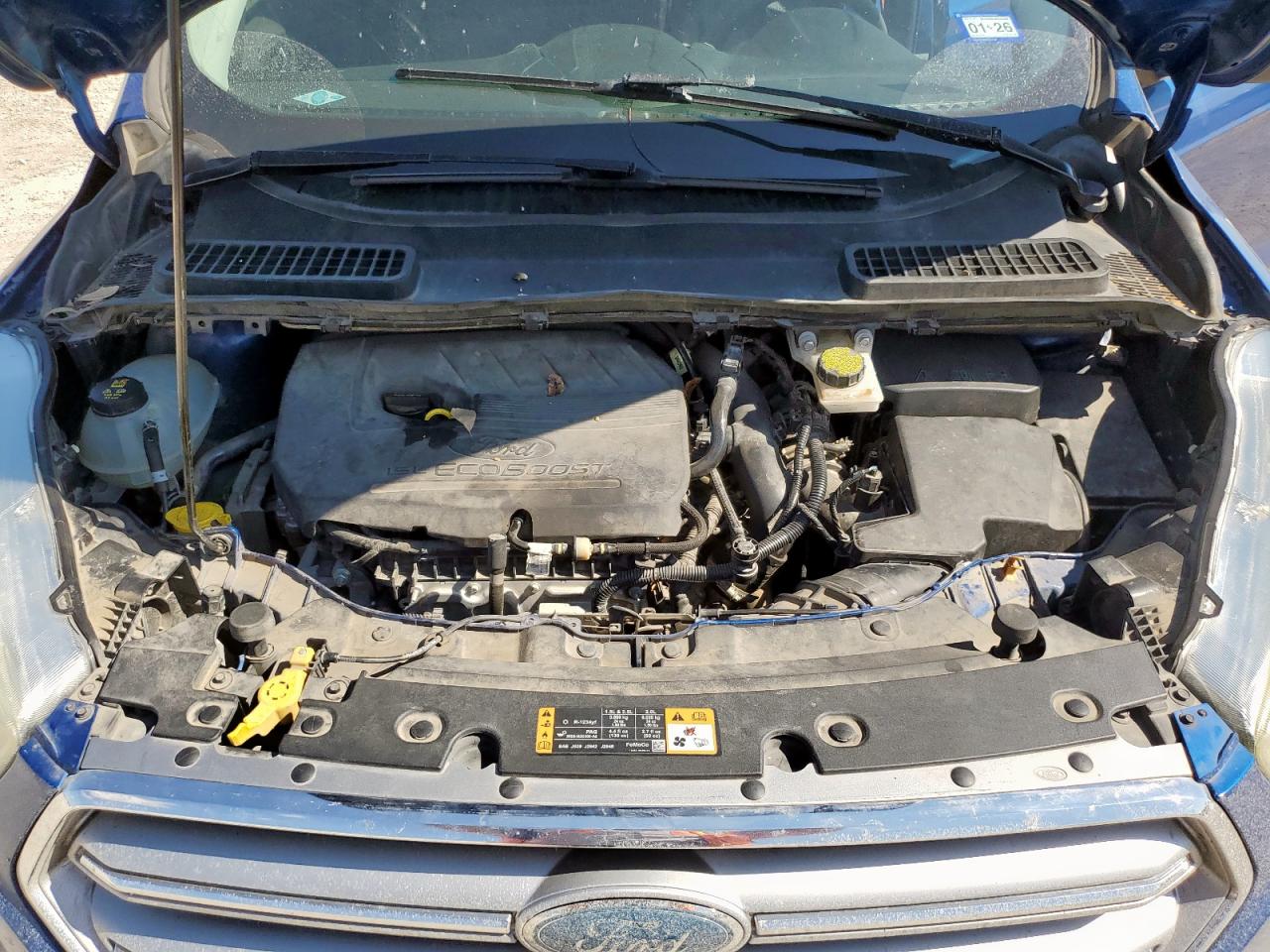 2017 Ford Escape Se VIN: 1FMCU0GD4HUF06795 Lot: 86187445