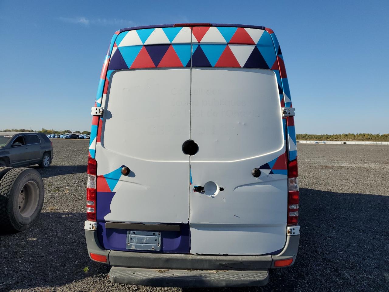2011 Mercedes-Benz Sprinter 2500 VIN: WD3BE8CC4B5534486 Lot: 83850885