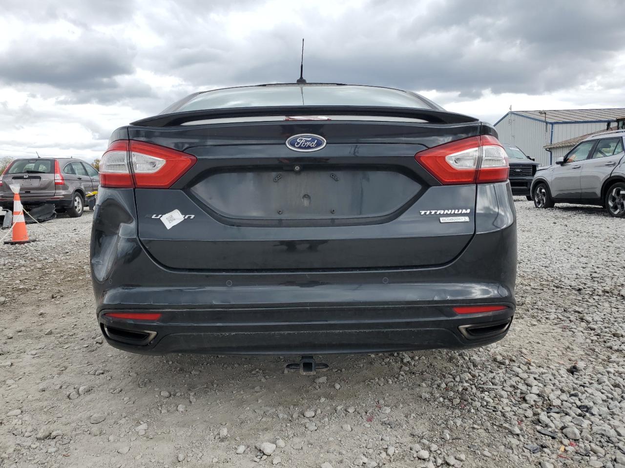 2014 Ford Fusion Titanium VIN: 3FA6P0K9XER106597 Lot: 89731095