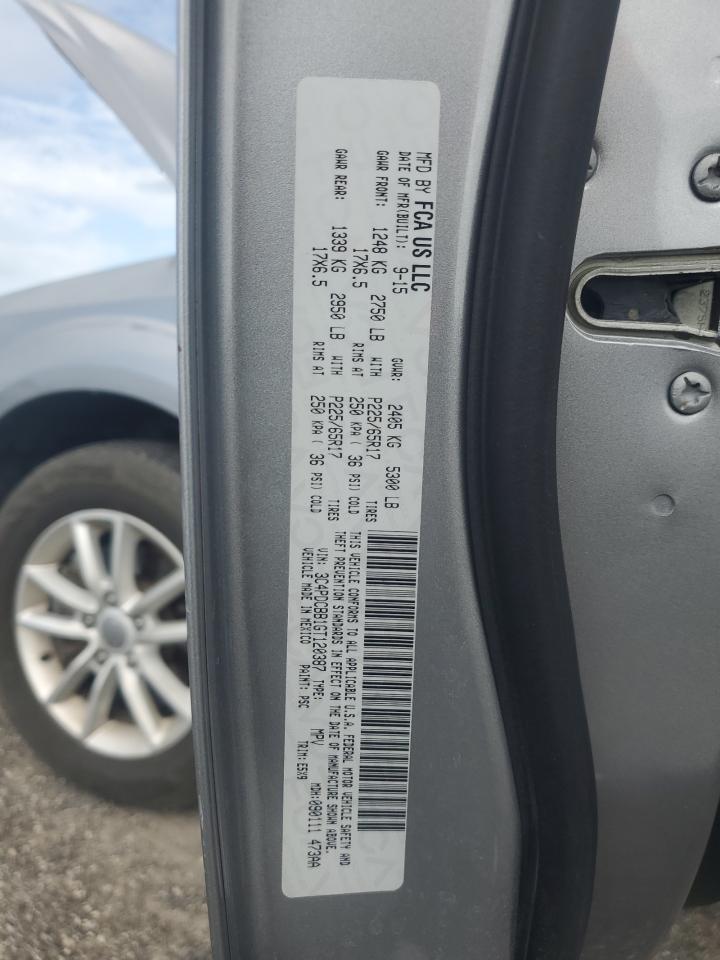 2016 Dodge Journey Sxt VIN: 3C4PDCBB1GT120387 Lot: 85119115