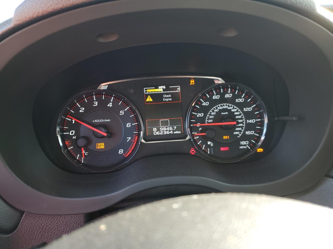 2020 Subaru Wrx VIN: JF1VA1A63L9801328 Lot: 85002985