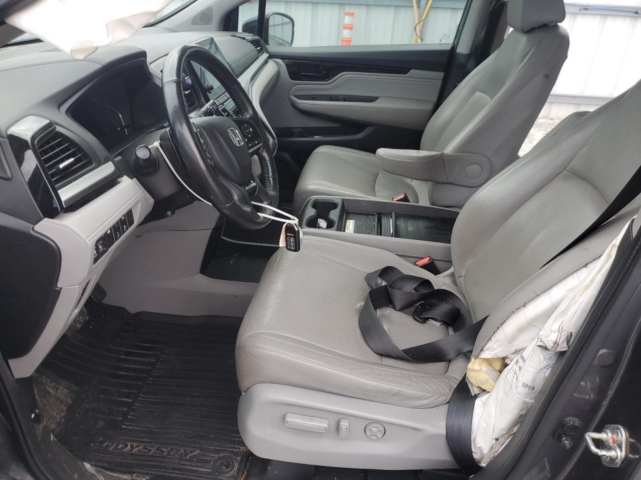 2018 Honda Odyssey Elite VIN: 5FNRL6H90JB015427 Lot: 86076565