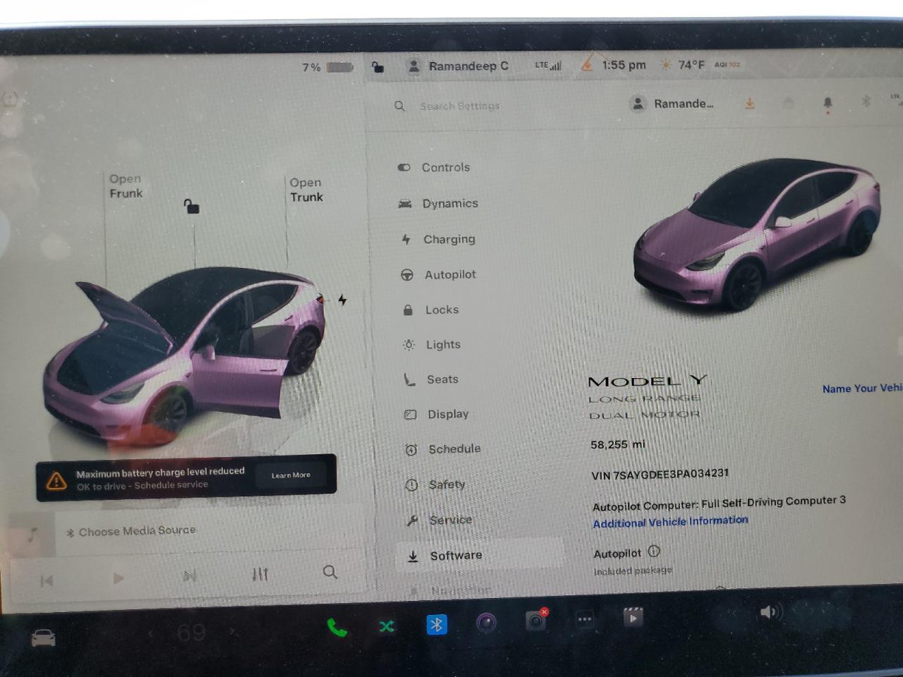 2023 Tesla Model Y VIN: 7SAYGDEE3PA034231 Lot: 90303035