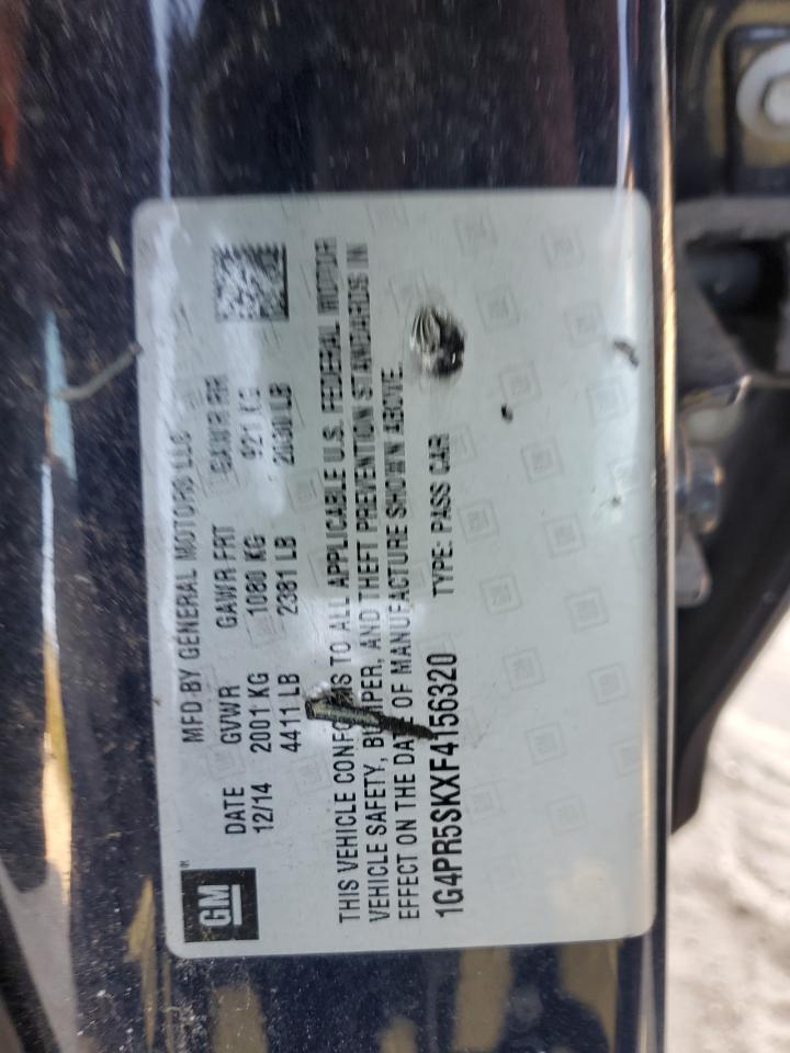 2015 Buick Verano Convenience VIN: 1G4PR5SKXF4156320 Lot: 90123345