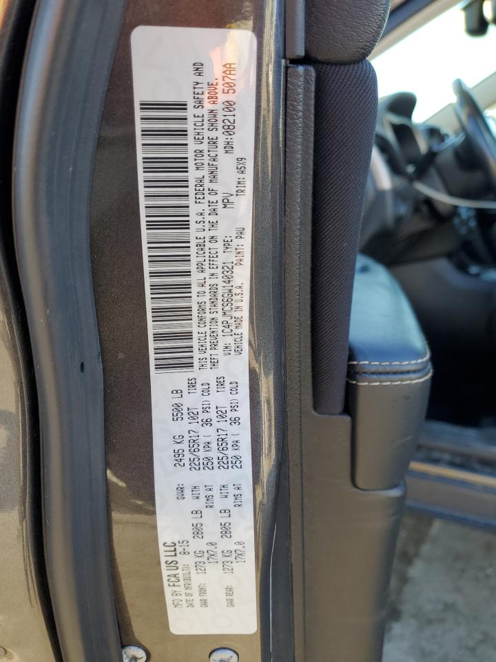 2016 Jeep Cherokee Latitude VIN: 1C4PJMCS6GW140321 Lot: 82723675