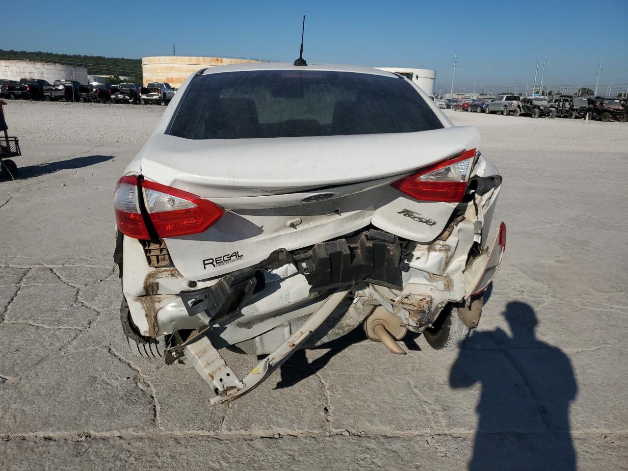 2014 Ford Fiesta S VIN: 3FADP4AJXEM234443 Lot: 84481035