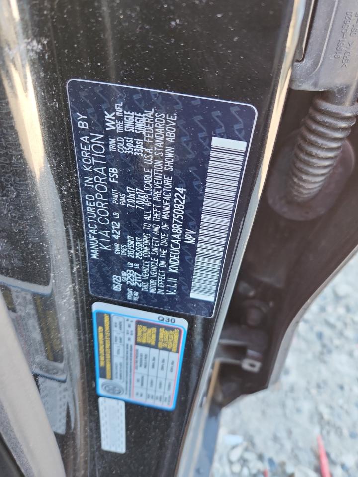 2024 Kia Seltos S VIN: KNDEUCAA8R7508224 Lot: 90127225