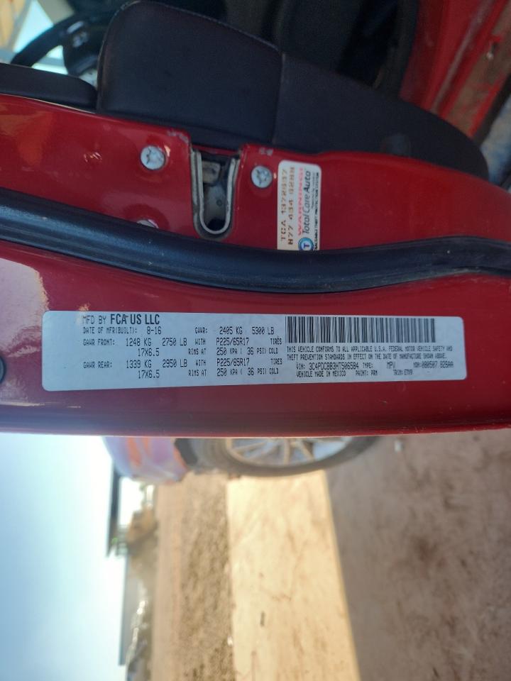 2017 Dodge Journey Sxt VIN: 3C4PDCBB3HT506584 Lot: 82524605