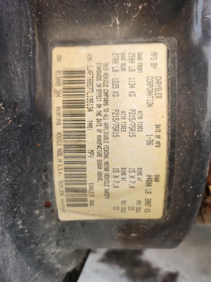 1996 Jeep Cherokee Sport VIN: 1J4FT68S7TL195134 Lot: 84645695