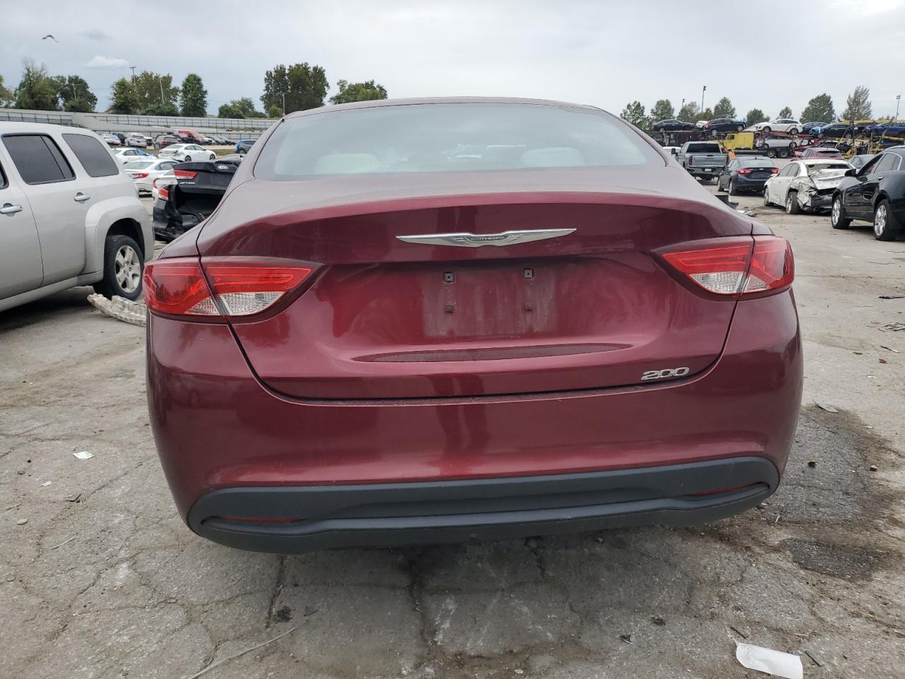 2015 Chrysler 200 Lx VIN: 1C3CCCFB8FN626247 Lot: 85854815