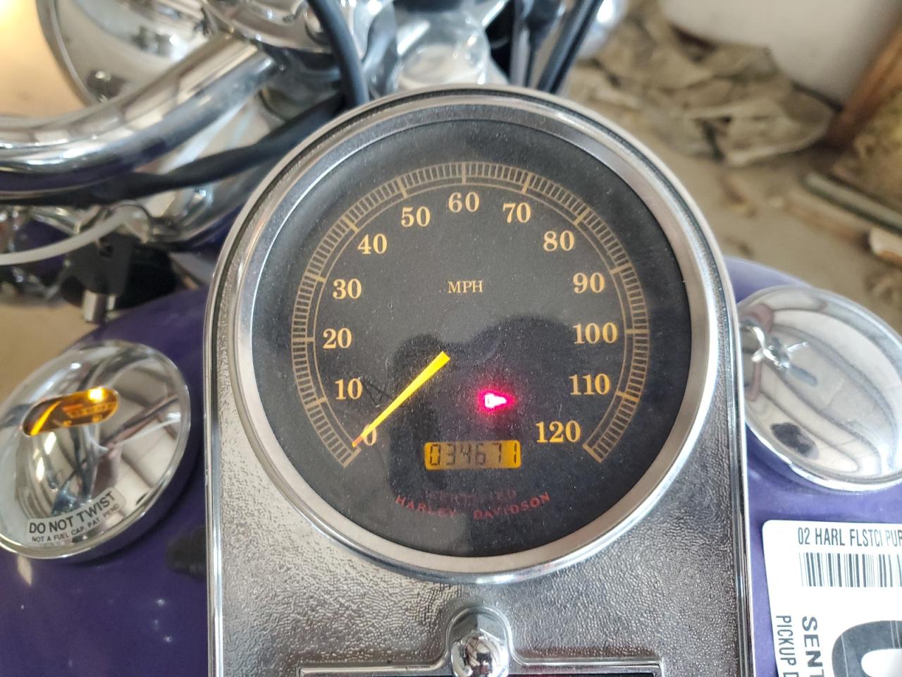 2002 Harley-Davidson Flstci VIN: 1HD1BWB102Y049113 Lot: 82672005