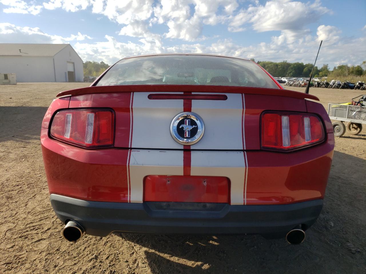 2010 Ford Mustang VIN: 1ZVBP8AN9A5129711 Lot: 81914605