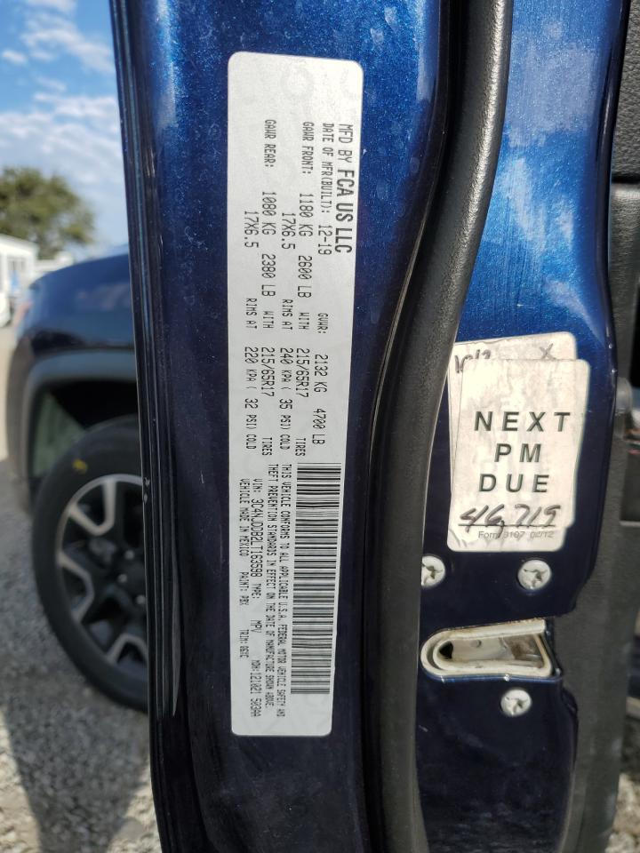 2020 Jeep Compass Trailhawk VIN: 3C4NJDDB2LT163598 Lot: 82390145