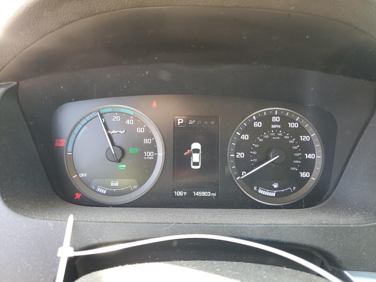 2017 Hyundai Sonata Hybrid VIN: KMHE24L37HA065619 Lot: 84727195