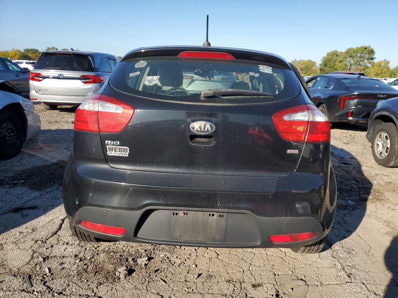 2013 Kia Rio Lx VIN: KNADM5A38D6186513 Lot: 87036985