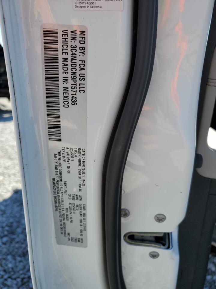 2023 Jeep Compass Limited VIN: 3C4NJDCN9PT571436 Lot: 85273595