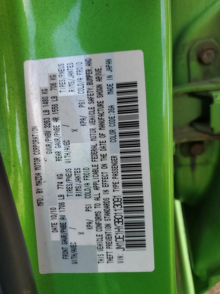 2011 Mazda Mazda2 VIN: JM1DE1HY3B0113091 Lot: 85816745