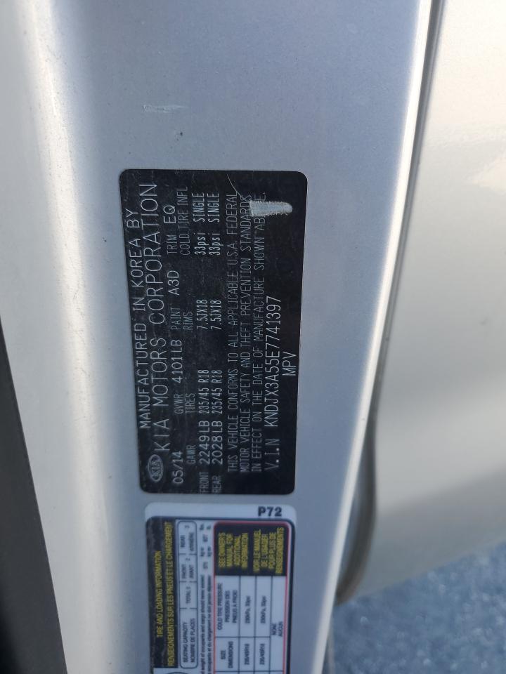 2014 Kia Soul ! VIN: KNDJX3A55E7741397 Lot: 85581345