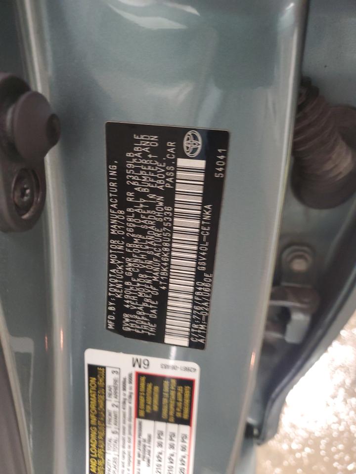 2008 Toyota Camry Le VIN: 4T1BK46K88U575336 Lot: 84754875