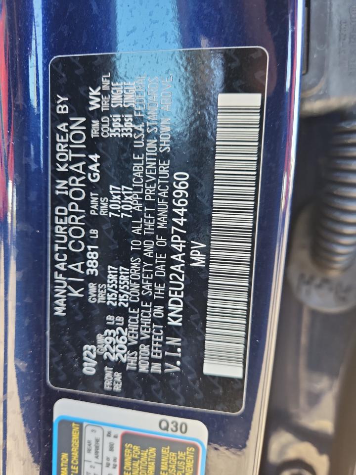 2023 Kia Seltos S VIN: KNDEU2AA4P7446960 Lot: 84025665