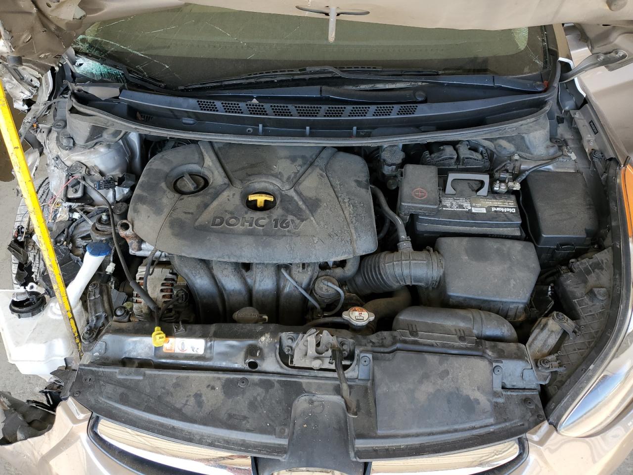 2013 Hyundai Elantra Gls VIN: 5NPDH4AE0DH250472 Lot: 86250595