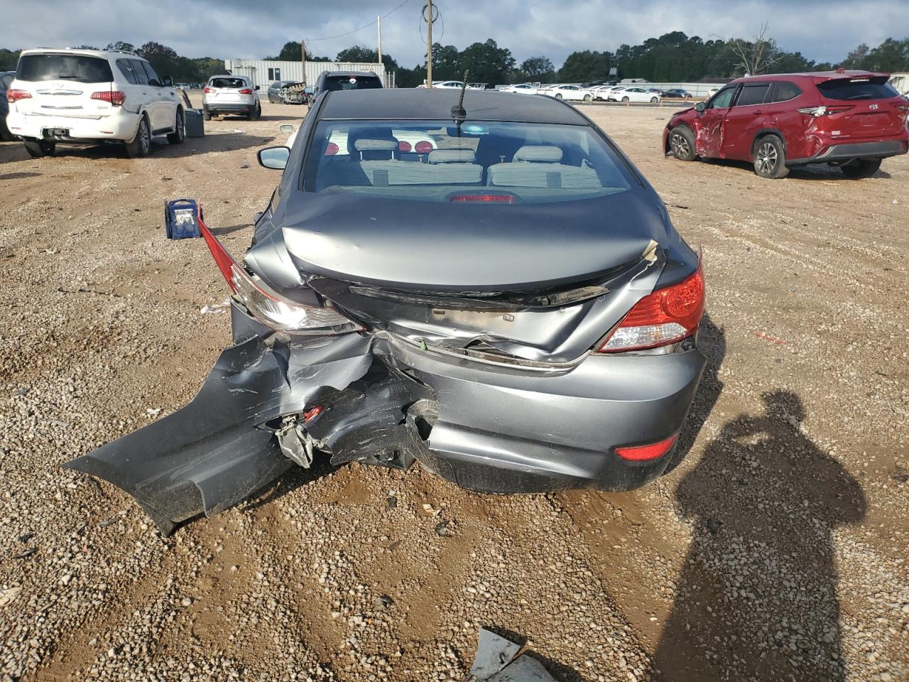 2013 Hyundai Accent Gls VIN: KMHCU4AE3DU396809 Lot: 82757075