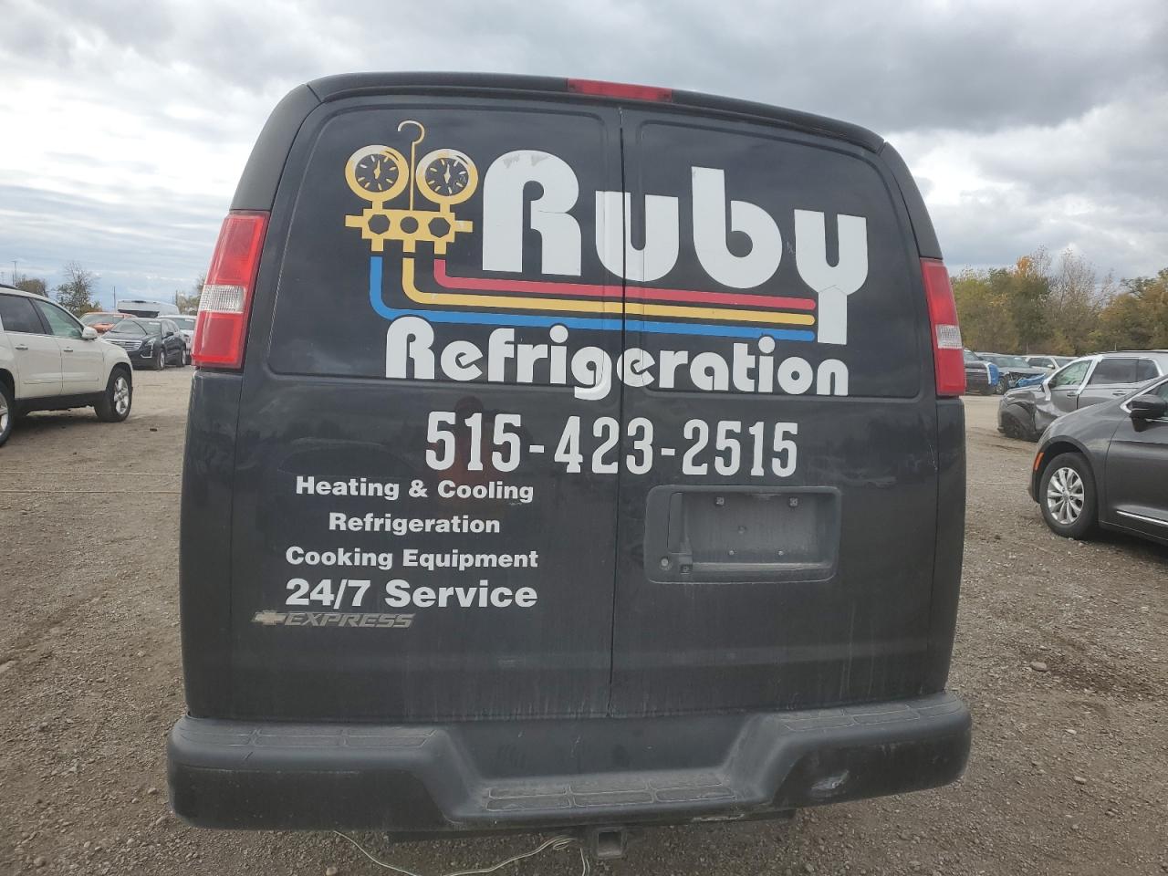 2020 Chevrolet Express G2500 VIN: 1GCWGAFG8L1237771 Lot: 89873935