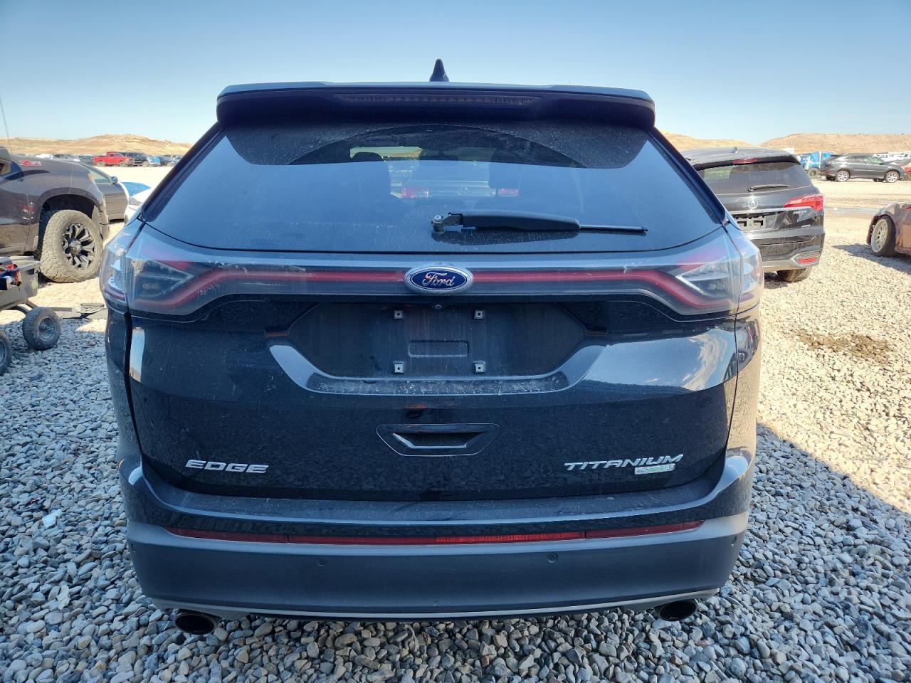 2017 Ford Edge Titanium VIN: 2FMPK3K91HBB53062 Lot: 85720165