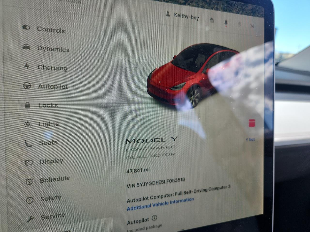 2020 Tesla Model Y VIN: 5YJYGDEE5LF053518 Lot: 84973665