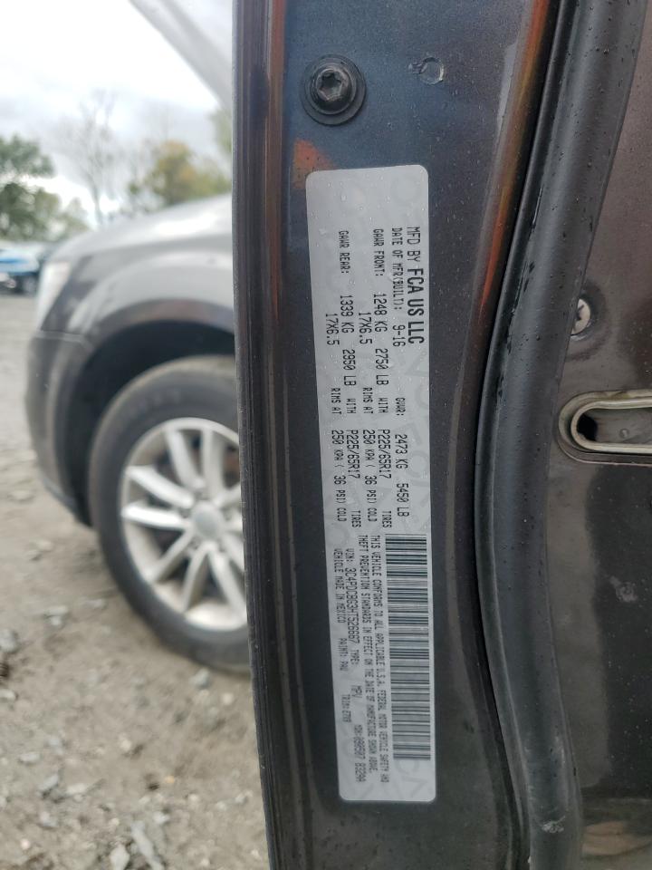 2017 Dodge Journey Sxt VIN: 3C4PDCBG3HT526667 Lot: 85783625