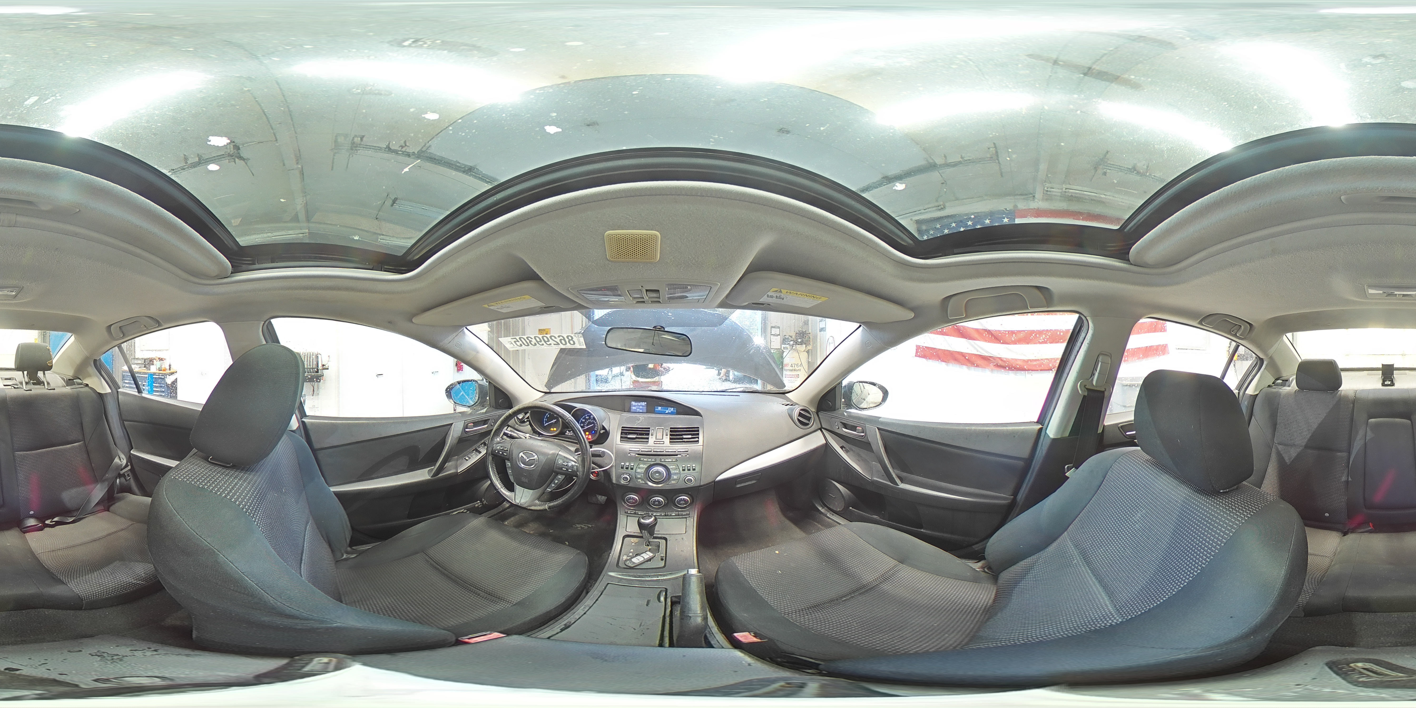 2013 Mazda 3 I VIN: JM1BL1VPXD1786207 Lot: 86299305