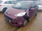 2013 PEUGEOT 107 1.0 ACTIVE 5DR for sale at Copart SANDY