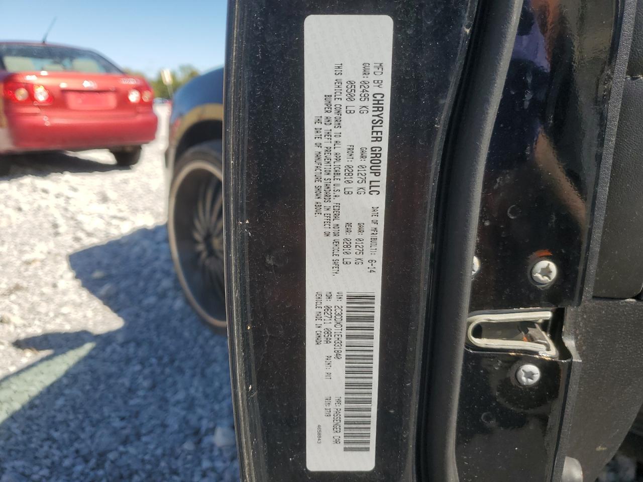 2014 Dodge Charger R/T VIN: 2C3CDXDT1EH331840 Lot: 82258485