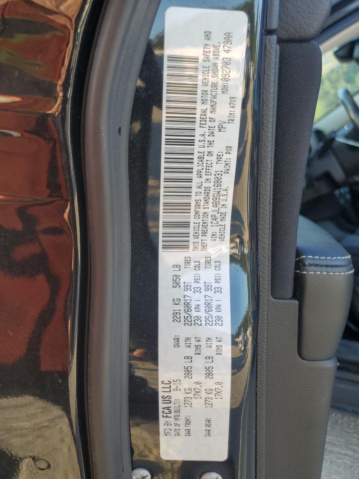 2016 Jeep Cherokee Sport VIN: 1C4PJLAB9GW168031 Lot: 84949725