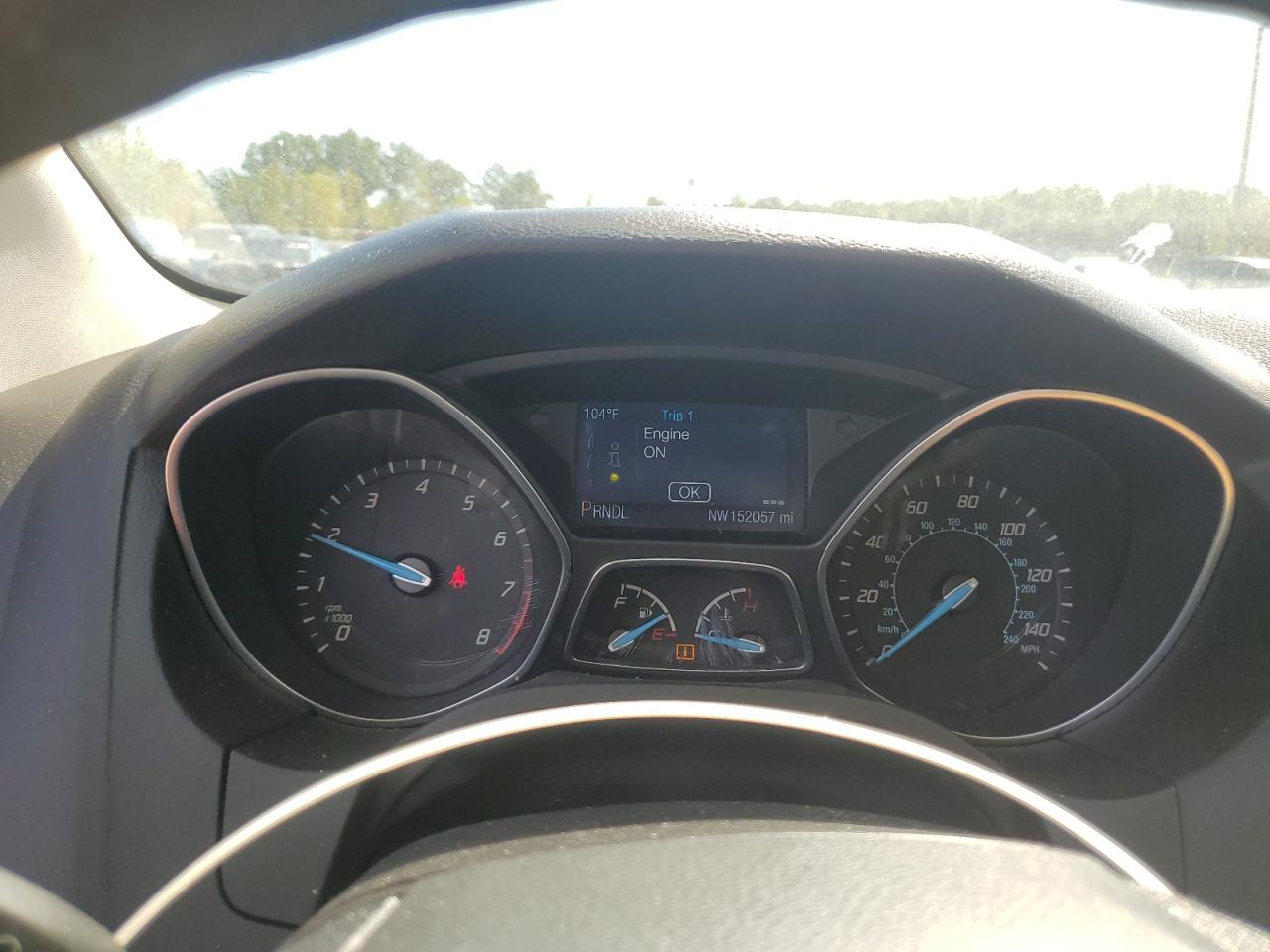 2014 Ford Focus Se VIN: 1FADP3K29EL443787 Lot: 84724015