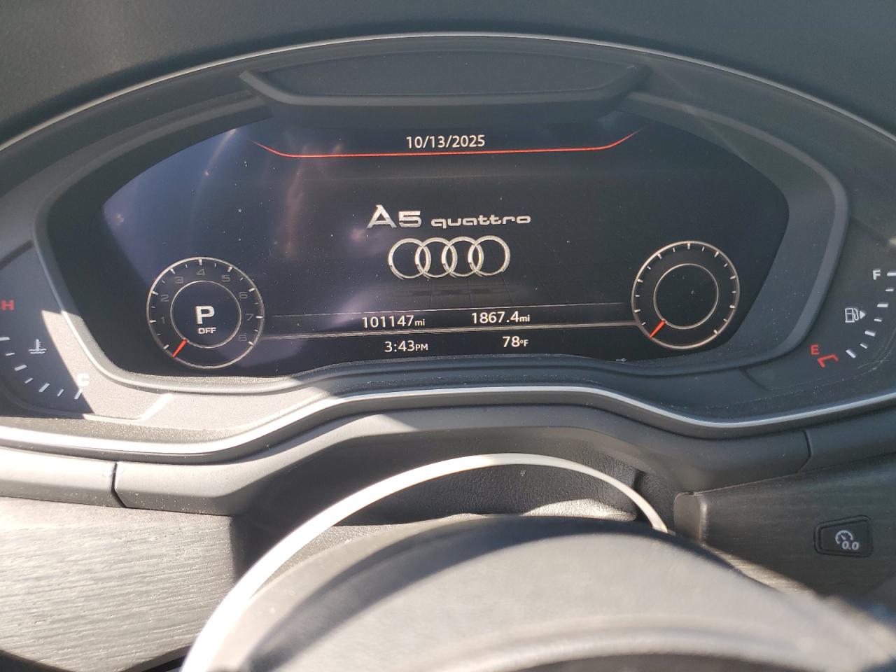 2018 Audi A5 Premium Plus S-Line VIN: WAUENCF55JA109848 Lot: 82347375