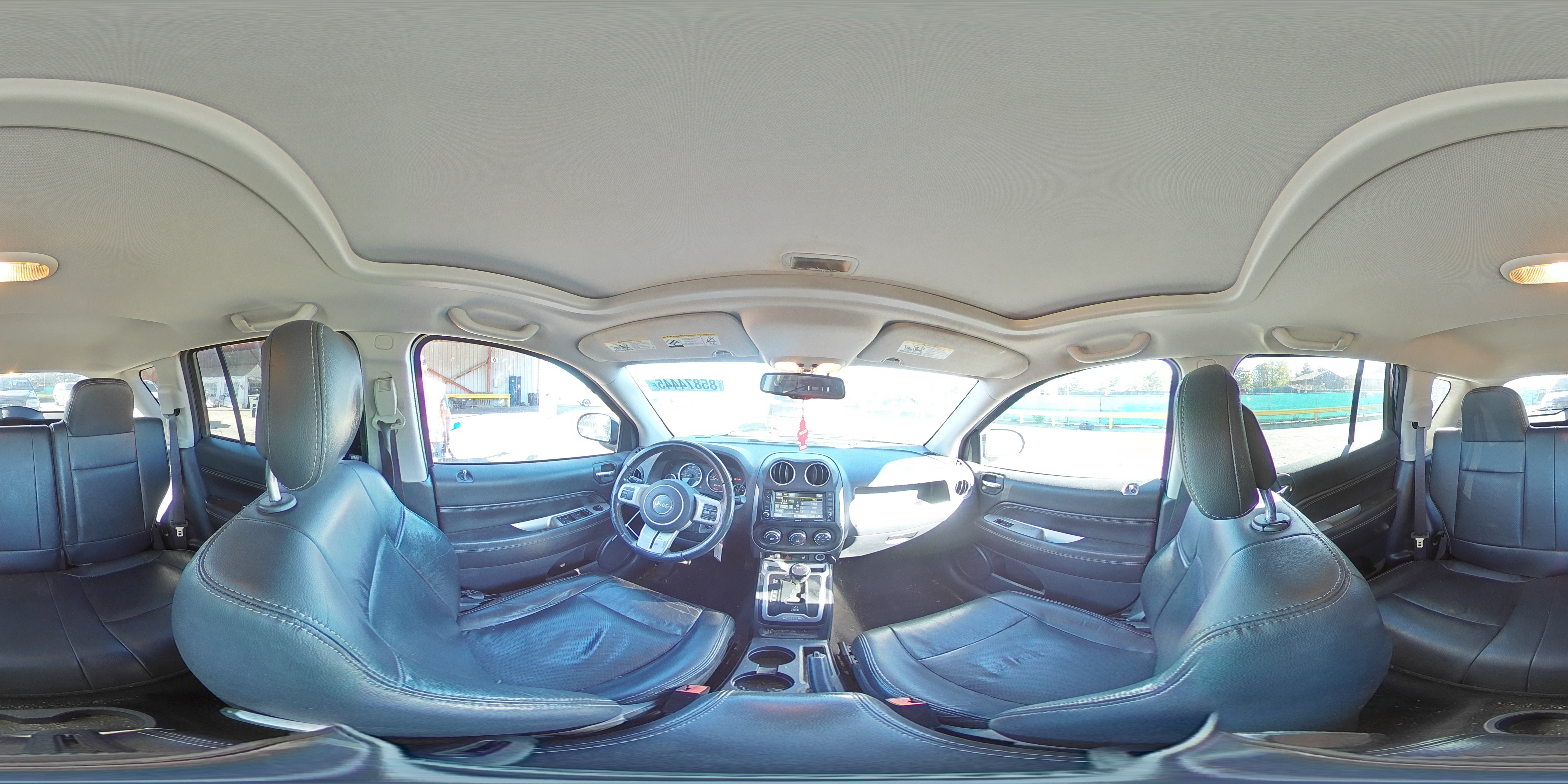 2017 Jeep Compass Latitude VIN: 1C4NJDEB3HD126698 Lot: 85874445