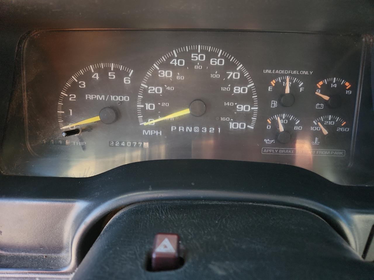 1997 Chevrolet Gmt-400 C2500 VIN: 1GCGC29R0VE173823 Lot: 85402655