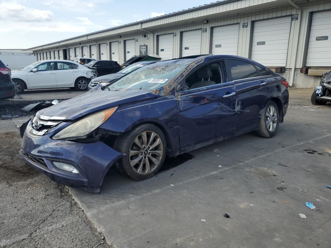 2013 Hyundai Sonata Se blue sedan gas 5NPEC4AC6DH694702 photo #1