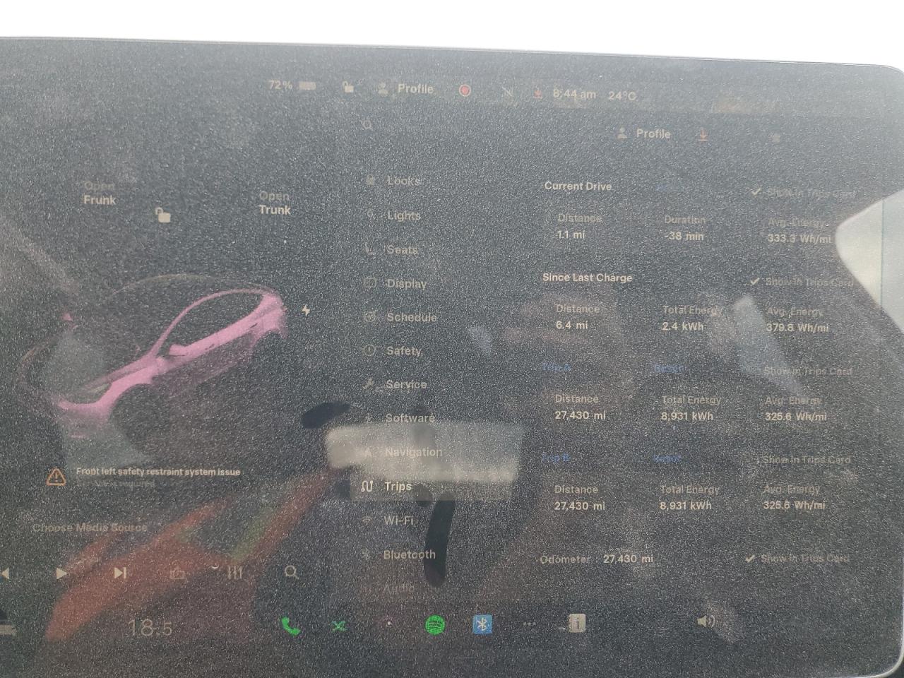 2024 Tesla Model Y VIN: 7SAYGDED8RF100057 Lot: 87020275