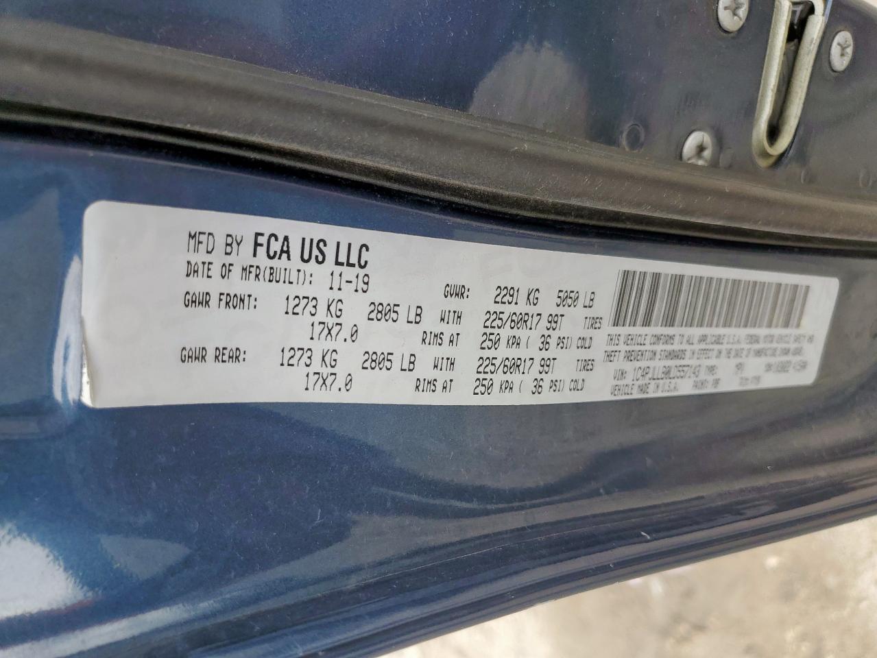 2020 Jeep Cherokee Latitude Plus VIN: 1C4PJLLB0LD557143 Lot: 86817255