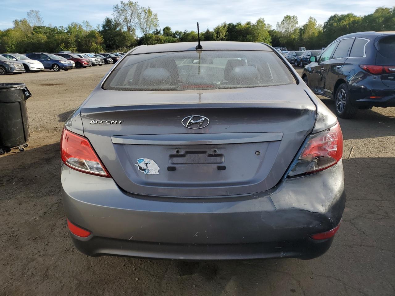 2015 Hyundai Accent Gls VIN: KMHCT4AE2FU803802 Lot: 84471375