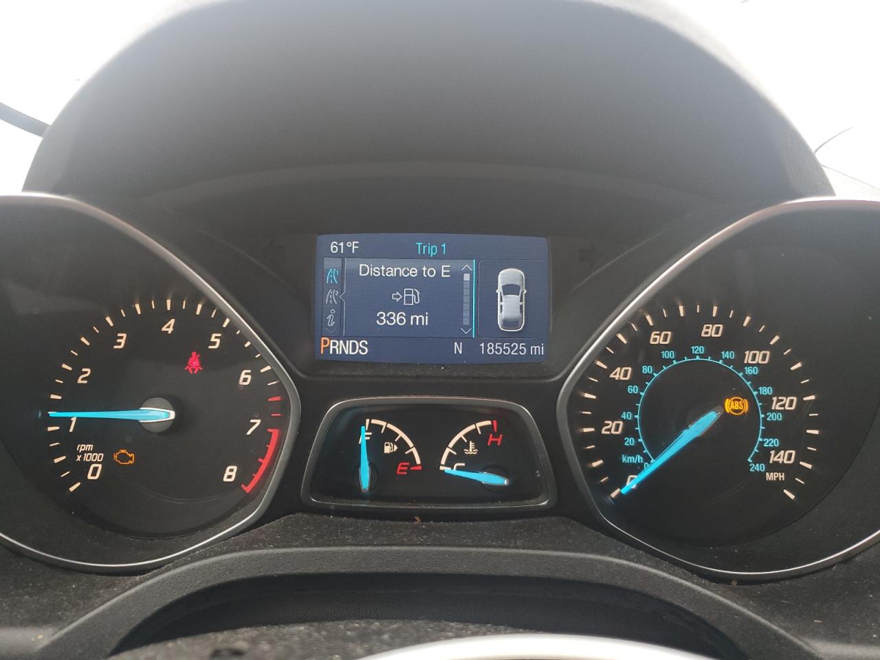 2014 Ford Escape S VIN: 1FMCU0F74EUD92305 Lot: 85283725