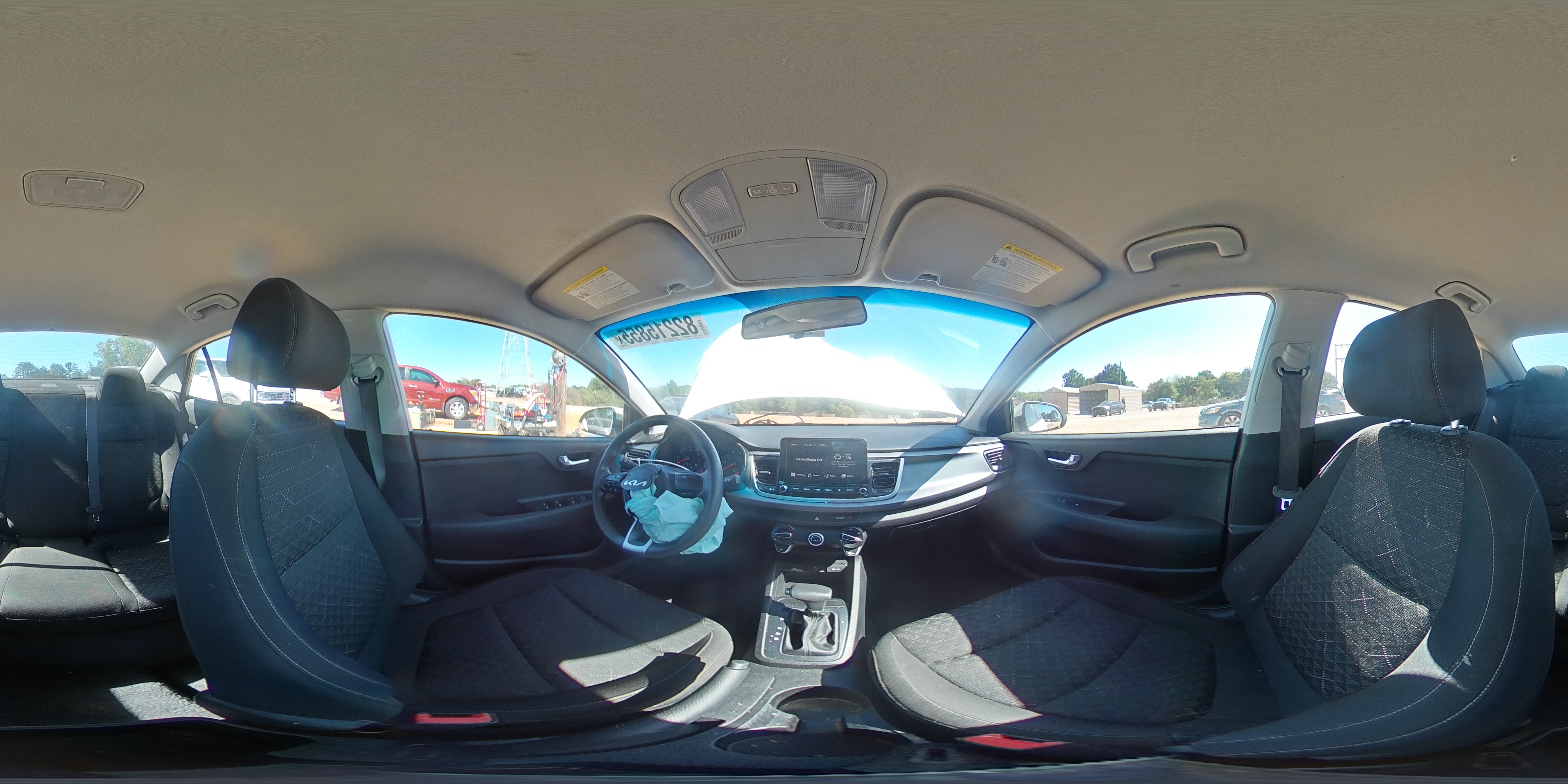 2023 Kia Rio Lx VIN: 3KPA24AD1PE549893 Lot: 82215855