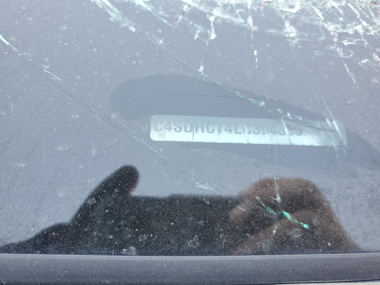 2020 Dodge Durango R/T VIN: 1C4SDHCT4LC394560 Lot: 90743245