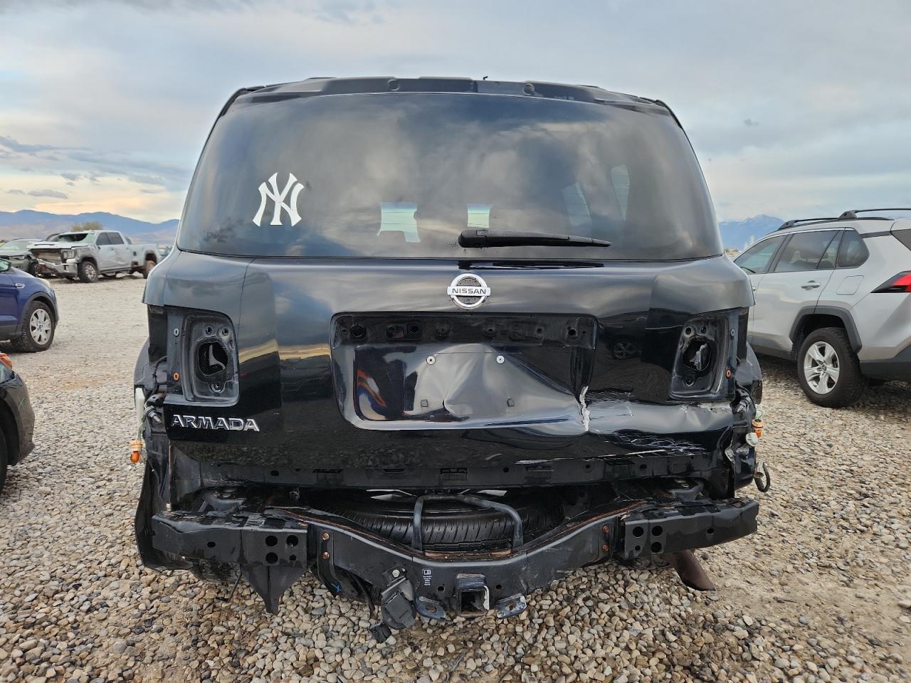 2018 Nissan Armada Sv VIN: JN8AY2NC8J9556554 Lot: 86534285